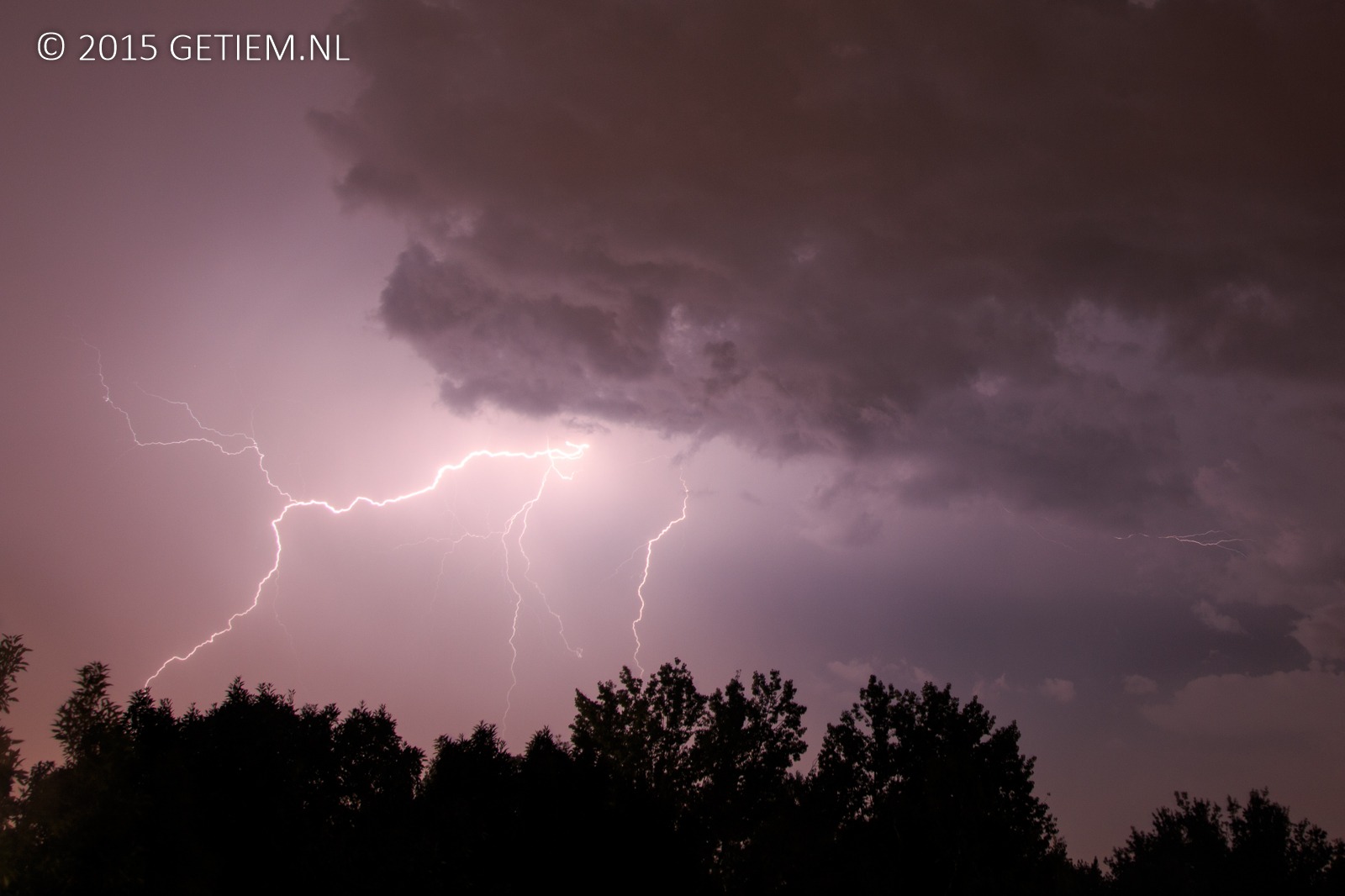 30 augustus 2015, Bliksem, Onweer