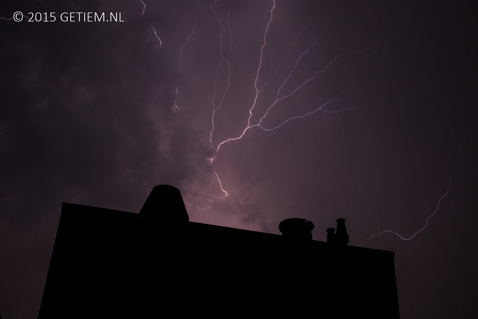 30 augustus 2015, Bliksem, Onweer