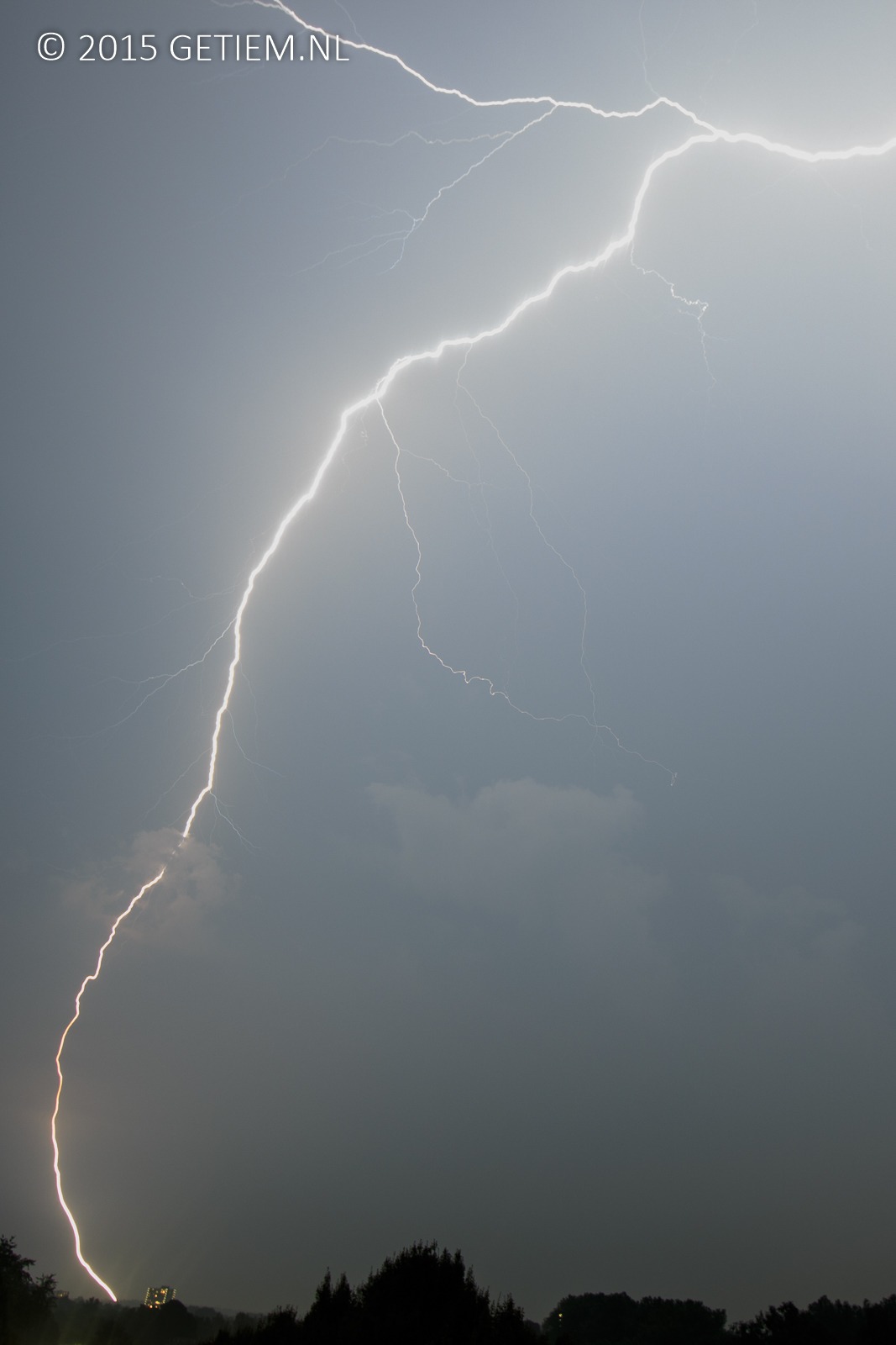 30 augustus 2015, Bliksem, Onweer