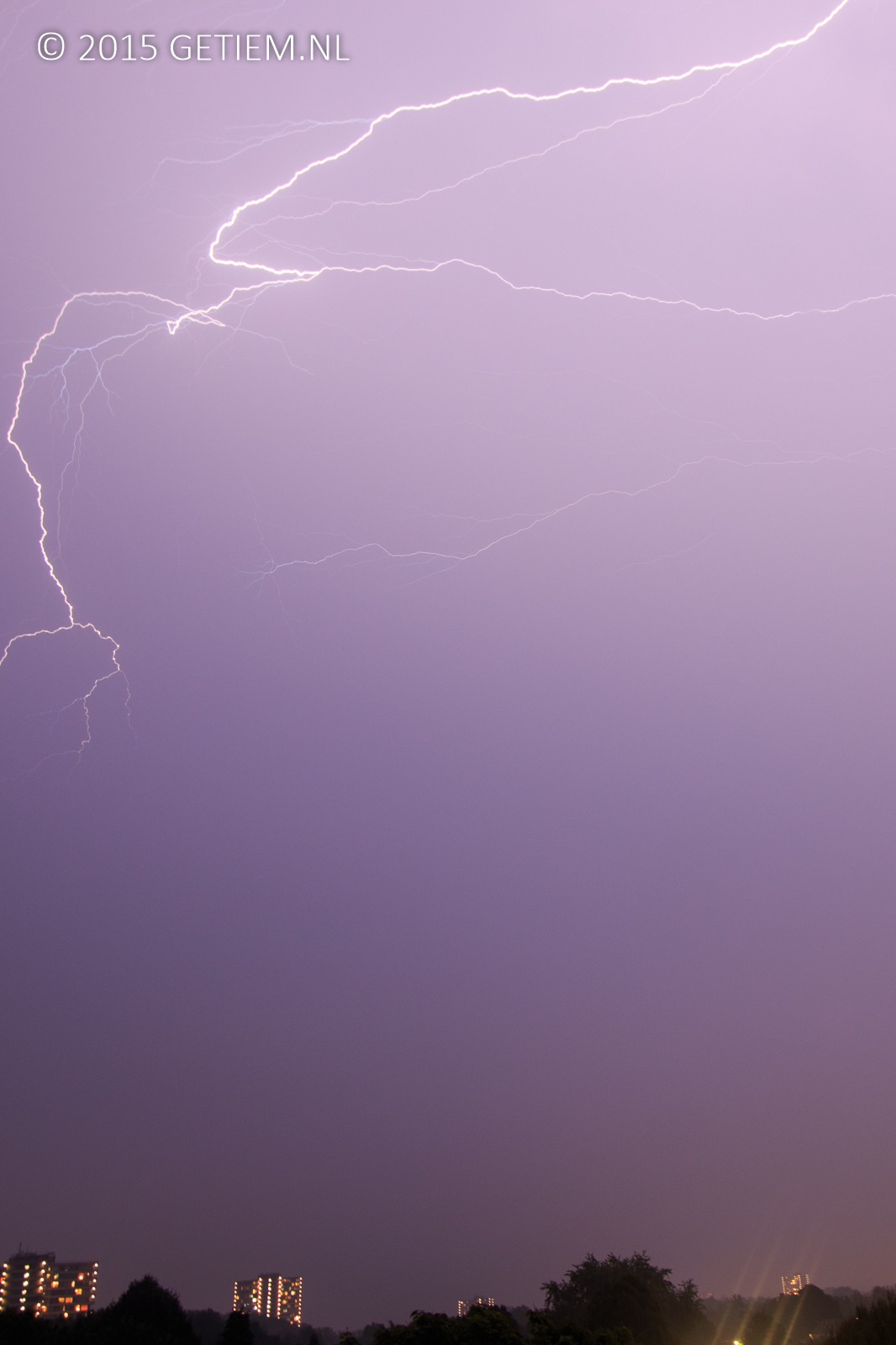 30 augustus 2015, Bliksem, Onweer