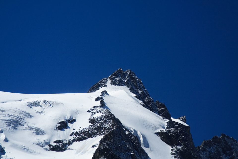 Großglockner Oostenrijk Zomer Vakantie Sneeuw Oostenrijk Grossglockner Gletsjer Bergen Auto Alpen
