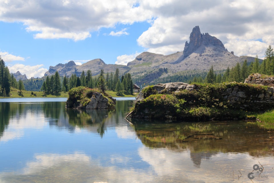 Croda da Lago Italië Wandeling italie Edelweiss Dolomieten Croda da Lago Bergmeer