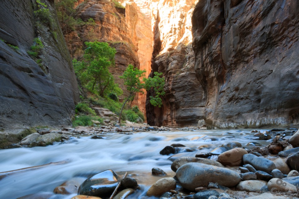 The Narrows, Zion Utah Zion The narrows Rivier Canyon