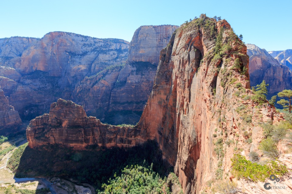 Angels Landing en Checkerboard Mesa, Zion Utah Zion Checkerboard mesa Canyon Angels Landing